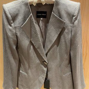 Giorgio Armani Silk Blazer- Size EU 48 NWT